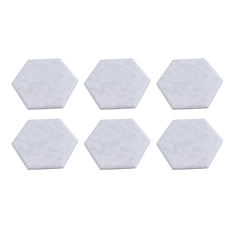 12PCS Hexagon Acoustic Panels High Density Sound Absorbing Panels Sound