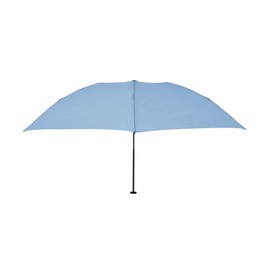 AMVEL A2720 Pentagon Large Folding Umbrella, World's Lightest, 2.7 oz (79 g), Compact, Storage, 1.4 x 9.1 inches (3.5 x 23 cm), Carbon Ribs, For Both Sunny and Rainy Weather, Wind Resistant, Rain Umbrella, Water Repellent, UV Protection, Unisex (Ice Blue)