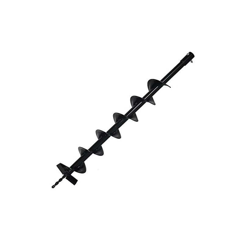 XtremepowerUS 4" Inch Auger Digging Bit for Post Holes Replacement