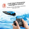 Remote Control Boat, 2.4G 20km/h High-speed Waterproof Remote Control Speed