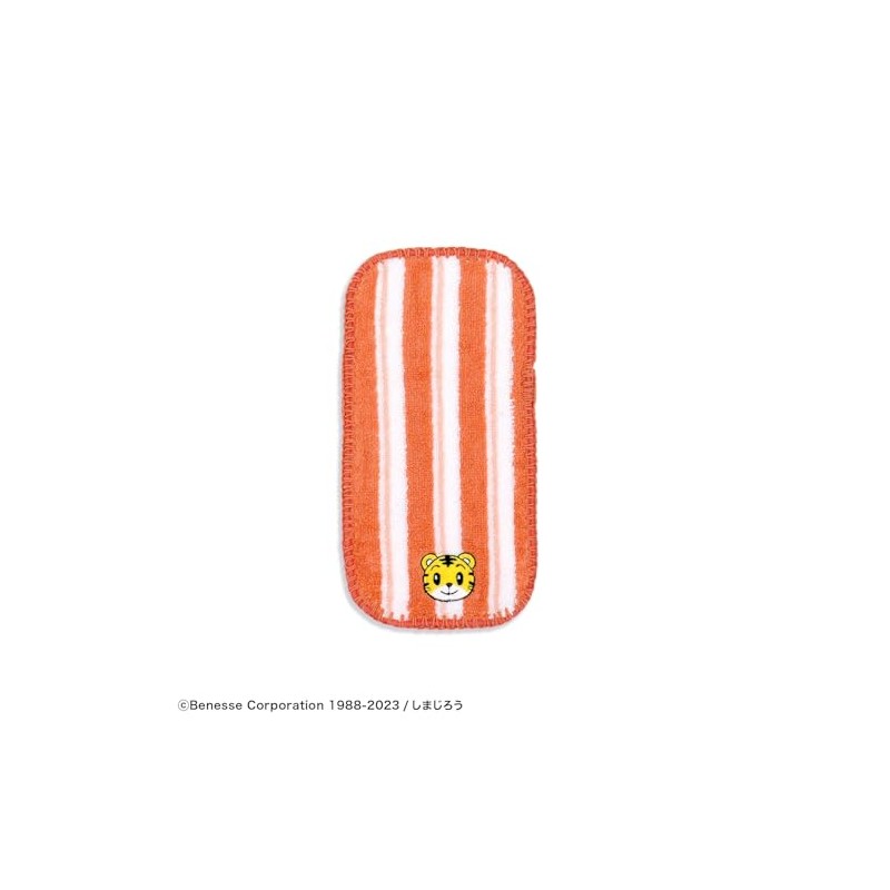Shimajiro Dot Stripe, Half Towel Handkerchief, Set of 2, Multi,