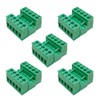 Willwewon Set of 5 Pin 2EDGRK 5.08 mm Pitch Pluggable