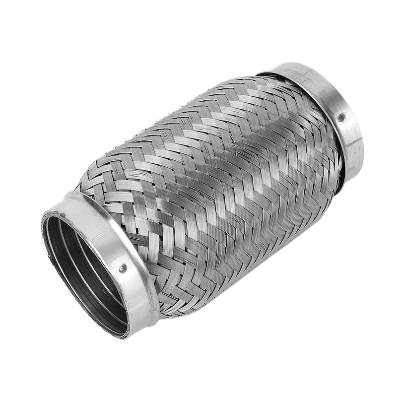 Stainless Steel Flexible Exhaust Stub Internal Corrugated Pipe 2.5in x