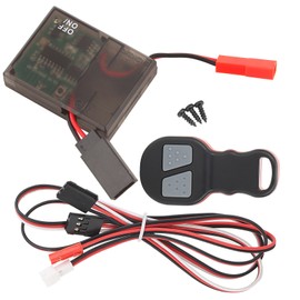 Car Universal Winch Wireless Remote Controller Receiver Kit Accessory for 1/10 RC Crawler
