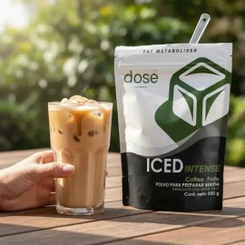 Dose Suplementos Iced Intense Café Termogenico 250gr Sfn                                                                                              