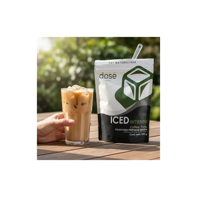 Dose Suplementos Iced Intense Café Termogenico 250gr Sfn