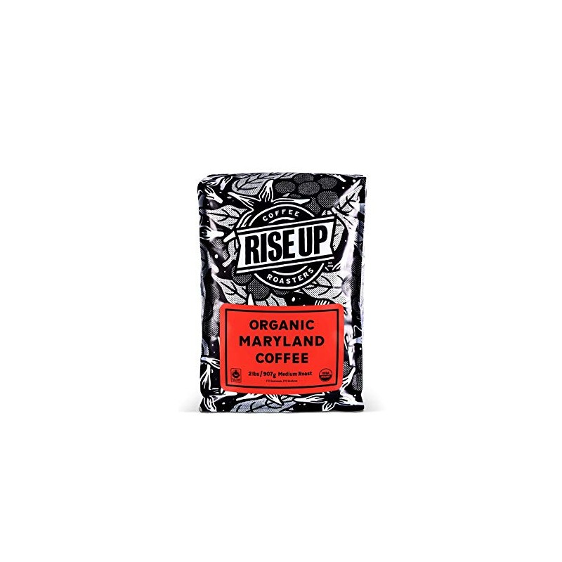 Organic Maryland, Certified Fair Trade Organic Coffee, 2 Pound, Whole