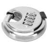 4 Digit Combination Disc Padlock with Hardened Steel Shackle Lock