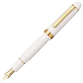 Platinum Fountain Pen, UEF Ultra Fine Point, Chenonceau White, #3776, Century PNB-15000 2-9, Genuine Imported Product