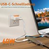 USB C Hub, USB C Adapter 6-in-1 with Gigabit RJ45