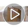 Bamboo Shower Bench, Non-Slip Shower Stool & 450 lbs, Waterproof