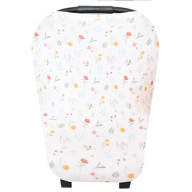 Copper Pearl Multi-Use Cover: Car Seat Covers, Nursing Cover, and Stroller Cover for Sun - Stretchy Fabric, All-Season Use, Stylish Designs, Easy Access for Moms - Mabel