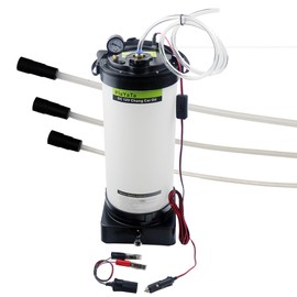 PlaYaTa 12V DC Current Oil Changer 6L Oil Pump: for car Engine Oil, Transmission Oil, coolant, Brake Oil, Easy to Operate, can Pump Oil Through The Dipstick Tube (8L)