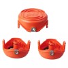 BLACK+DECKER Pack of 3 Black & Decker Trimmer Cap Replacement Spool Cover 90591621 GH3000