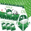 HAKOTI Golf Birthday Tablecloth
