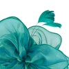 DRESHOW Fascinators Hat Tea Party Headwear Ribbons Feathers on a