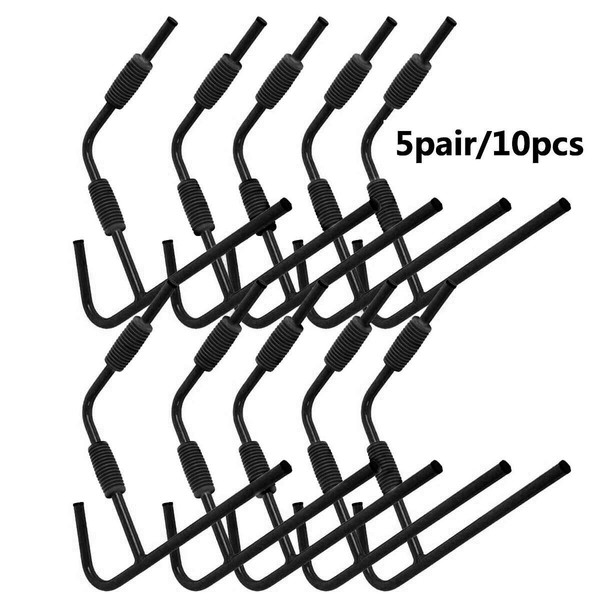 TCMT Heavy Duty Steel Kayak Ladder Wall Mount Folding Storage