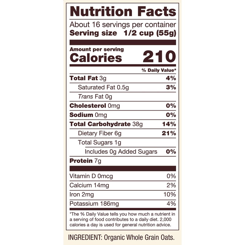 Bob's Red Mill Gluten Free Organic Extra Thick Rolled Oats,