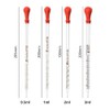 Glass Pipette Dropper 0.5 ml, 1 ml, 2 ml, 3