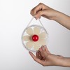 DLRDLR 30oz Plastic Candy Dish with Airtight Lid for Office