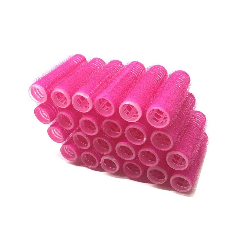 Pack of 24 Self Grip Mini Small Hair Curlers Vented