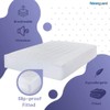Waterguard Fitted King Mattress Pad Protector | Waterproof, Cotton Cover,