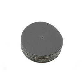 Sungold Abrasives 87406 80 Grit Edger Sanding Discs Heavyweight Paper Black Silicon Carbide (50/Box) 7" x 5/16" Center Hole