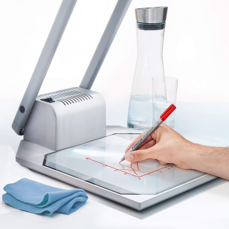 STAEDTLER 316 WP4 Lumocolor Non-Permanent Pen, Fine Line Width, 0.6mm