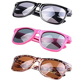 FancyG Classic Style UV 400 Protection Fashion Sunglasses Eyewear 3 Pieces Set 22