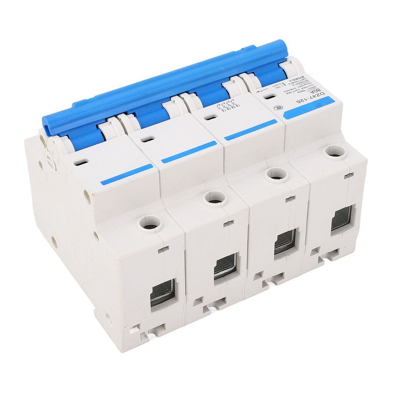 Rail Mount Circuit Breaker 4 Pole 400V 80A Versatile Safety