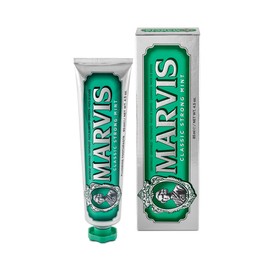 Marvis Classic Strong Mint Toothpaste, 85 ml, Sensational Flavoured Toothpaste for a Long-Lasting Freshness