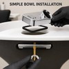 Salon Shampoo Bowl Faucet Kit with Vacuum Breaker and Sprayer