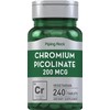 Piping Rock Chromium Picolinate 200mcg | 240 Tablets | Vegetarian,