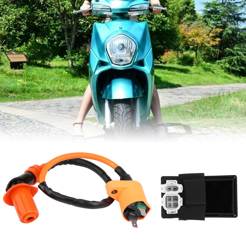 2Pcs Ignition Coil DC CDI Box Kit for Kymco SYM