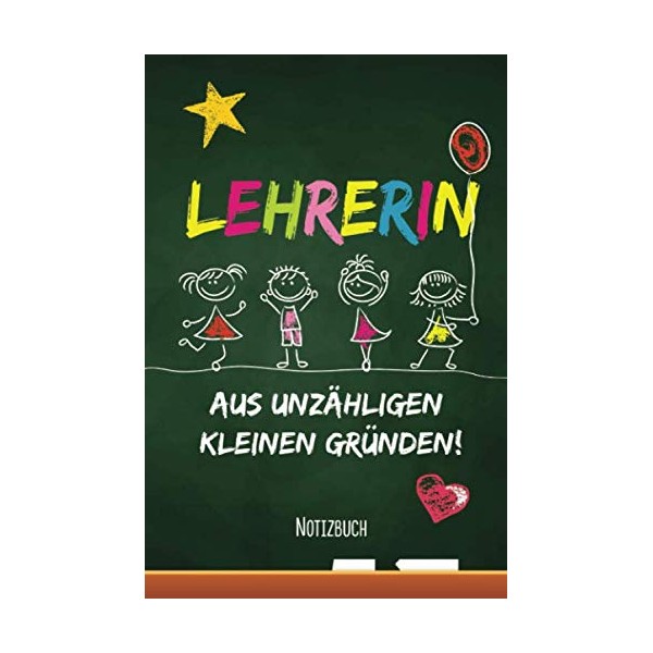 Lehrerin aus unzähligen kleinen Gründen: A5 Notizbuch als Geschenk für