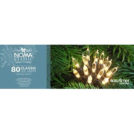 NOMA Classic White Classic 80 LED'S with Green Cable