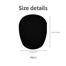 40PCS Pieces Saxophone Mouthpiece Cushion For Soft Durable Sax Mouthpiece Patches Kit Providing Comfortable Grip And Protection, Clarinet Mouthpiece Pads