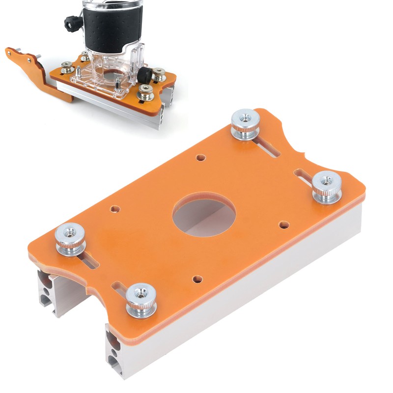 Wood Router Table Insert Plate High Accuracy Router Slotting Positioning