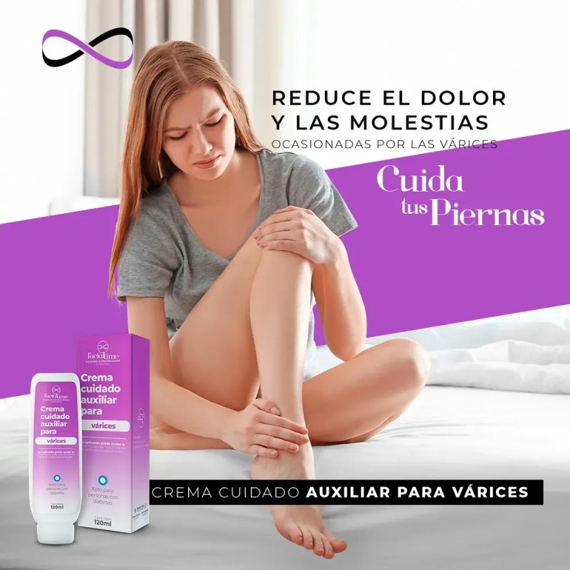 Crema Piernas Cansadas Mejora Circulación Varices 3 Pack Mentol desinflama