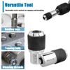 HaoTrade 2 Pcs 3/8" Drive Tap Socket Set, Screw Tap