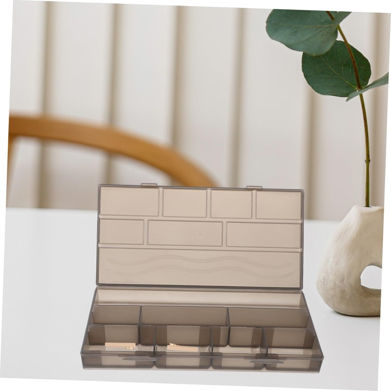 WOONEKY 1pc Hair Storage Box Comb Clip Container Styling Tool