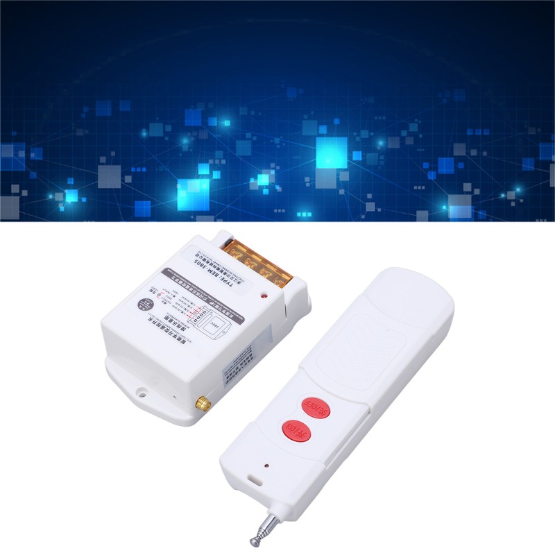 Remote Control Relay Switch Wireless RF Controller AC 380V for
