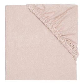 Jollein Jersey Fitted Sheet for the Playpen Wild Rose 75 x 95 cm 100% Cotton Fitted Sheet Playpen Dusky Pink