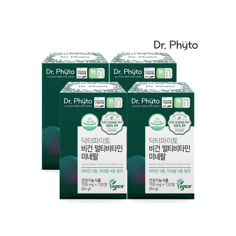 Doctor Pyto 3+1 Dr. Phyto Vegan Multivitamin Mineral Vegan Comprehensive