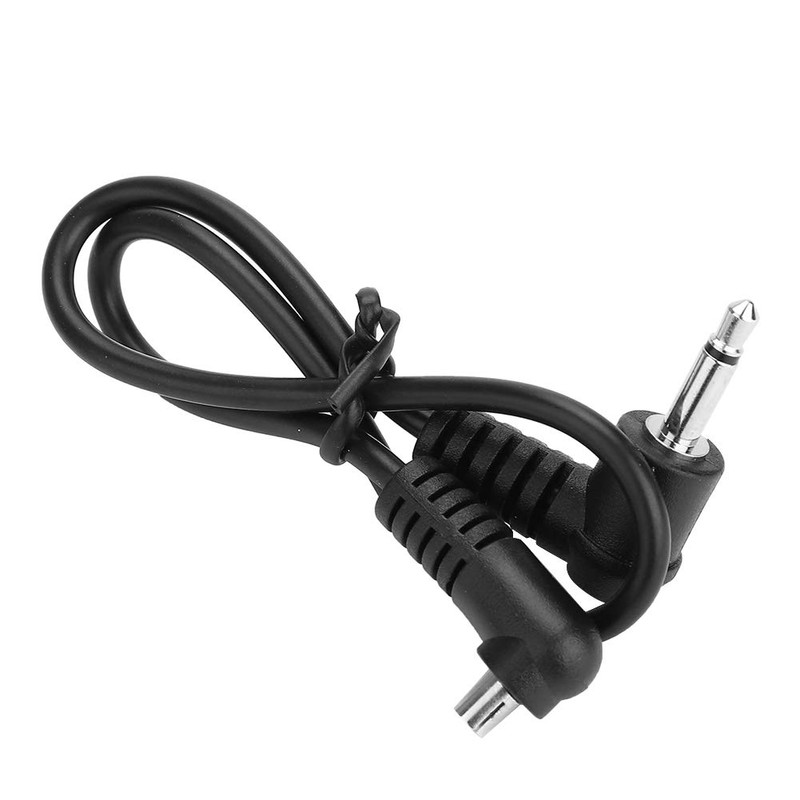3.5mm to Male Flash PC Sync Cord Cable, 30 cm/11.8