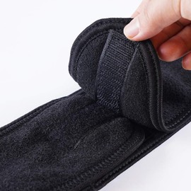 2PCS Spa Facial Headband,Black Towel Head Band,Spa Headbands for Women, Make Up Hair Headband,Sweat-Absorbent & Breathable Head Wrap