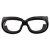 Birdz Eyewear Swallow Fit Over Padded Motorcycle Safety Glasses Black