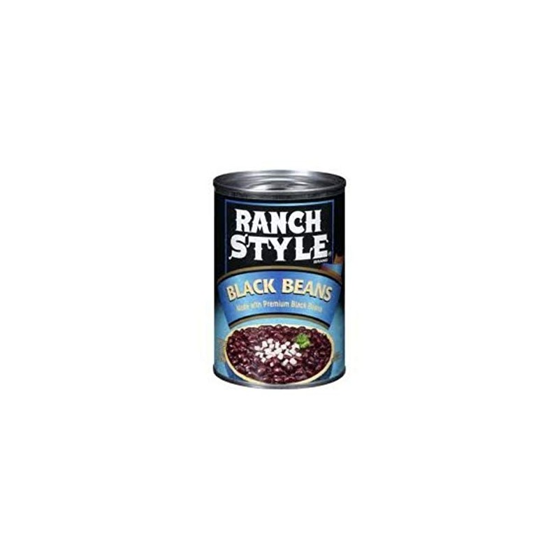 Ranch Style Black Beans, 15 Oz., (Pack of 12)