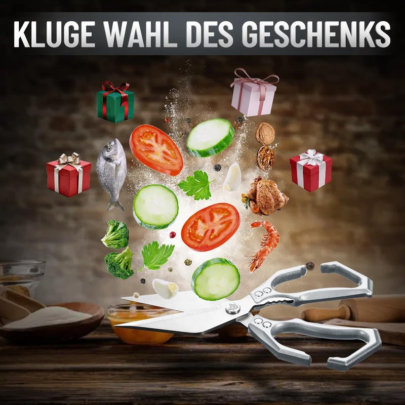 Dream Reach Sharp Poultry Scissors Bone Scissors - Multi-Purpose Kitchen