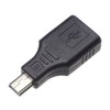 KAUMO USB Conversion Connector (A Female/Mini-B Male OTG Smart Type)
